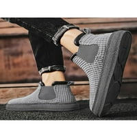 Ymiytan Muške Zimske čizme Platforma Chelsea Boot Comfort gležnjače Dnevna haljina Bootie protiv klizanja