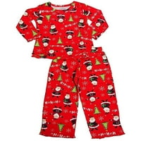 Saras print dječaci i djevojčice, božićne štene 2-komadne pidžame, dječje veličine, štene, veličine: