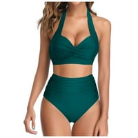 GDFun Fashion Sexy Solid Boolosni remen, temperament bez leđa Beachward split bikini kupaći kostimi