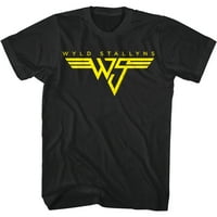 Bill i Ted Wyld stallyns Yellow Logo Muška majica