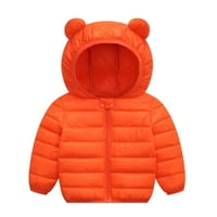 2-7T zimski kaputi za djecu za djecu Dječji dječaci Djevojke čvrsto ultralight puffer podstavljena jakna s kapuljačima nose snežni odjećni odjeća