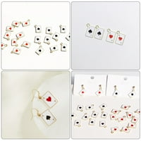 Metal emamel poker kartone čaše naušnice čarilice DIY Ogrlice narukvica nakit Nakit izrada privjedaca