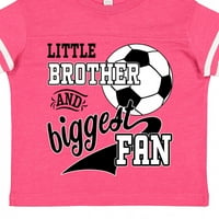 Inktastični mali brat i najveći fan-nogometni igrač poklon malih majica dječaka