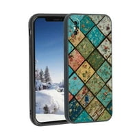 Kompatibilan sa iPhone XS futrolom telefona, vintage-Case Silikon za zaštitu TEEN Girl Boy Case za iPhone