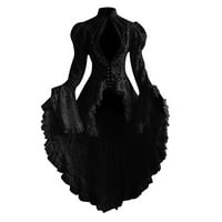 Viktorijanska haljina Renesanse kostim Žene Gothic Witch haljina Srednjovjekovna vjenčanica Vintage