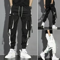 Muškarci Teretne hlače Casual Trouser Pocket Streetwear Joggers Hip Hop Harem pantalone