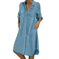 Ljetna haljina za žene šifonske bluze suknje Halter ruffle romper sunčevi odjeću yutnsbel