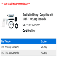 Električna pumpa za gorivo - kompatibilna sa - Jeep Comanche 1991