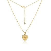 Ausyst Nacklace za žene Letter Love ogrlica Retro Engleski Privjesak Privjesak Ogrlica nakit za žene