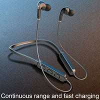 Taize vrat Viseći bežični Bluetooth kompatibilni u slušalicama stereo bas vodootporni sportski uši