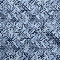 Onuone pamuk poplin plava tkanina apstraktna tkanina za šivanje tiskane ploče od dvorišta širom dvorišta