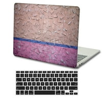Kaishek Hard Shell kompatibilan sa - otpuštanje Stare MacBook Pro 13 s mrežnom ekranom bez USB-C CD-ROM-a + crni poklopac tastature Model: A & A Purple Series 0588