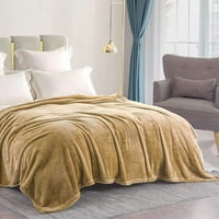Exclusivo Plish Extra Veliki runo bacanje pokriva za kauč, krevet i kauč mekani, topli, lagani