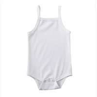 Newborn Baby Beaveless Newer Basic Plain Camisole BodySuit pamučna odjeća za novorođenčad
