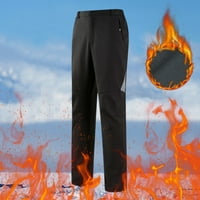 Muške pantalone za planinarenje u boji Vjetrootporne radne pantalone toplo obložene trekking pantalone