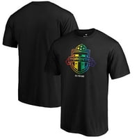 Muška fanatika brendirana Black Toronto FC Logo Majica Pride