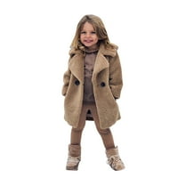 2DXuixsh toddler zimski kaputi za djevojke 2T Djevojke jakna Zima vjetrootrna dječja dečja zgnječana
