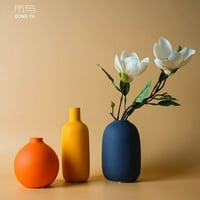 Sudnica moderna keramička kontejnera za cvijeće personalizirana vaza za umjetni cvijet