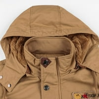 HGW MENS vrhovi kaputi Muška jakna sa kapuljačom velike veličine Muli-džepovi za montažu na otvorenom