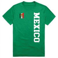 Whag Odjeća WS1-906-Kel- Grafička majica Meksiko Vertikal, Kelly - Veliki