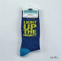 Rite Lites svijetli noćne čarape za odrasle CHANUKAH 6