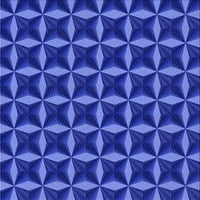 Ahgly Company Zatvoreni kvadrat uzorak plave vrpce Plave prostirke, 8 'kvadrat