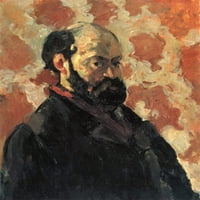 Paul Cezanne, 1839-1906. Francuski post-impresionistički umjetnik. Auto portret. by Ken Welsh Design