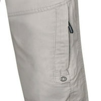 Muške atletske hlače Tanke lagani brzi suhi džepovi sa zatvaračem na otvorenom sportske hlače za trčanje jogging planinarenje