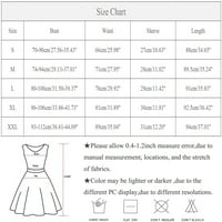 Ljetne haljine za žene Kvadratni izrez Dužina koljena Ležerne prilike A-line cvjetni rukav Dress Dress