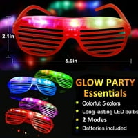 LED naočale, režimi svjetlo naočale Neon El žica LED svjetlo naočale naočale naočale naočale za djecu