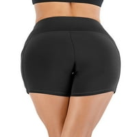 Ženske rastezanje Yoga kratke hlače Sportske kratke hlače Aktivno odjeća Trčevi kratke hlače Ženske