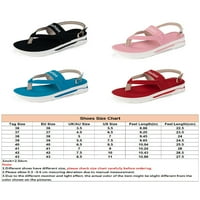 Colisha dame klina sandala platforma casual cipele Ljeto thong sandale žene lagane flip flops plaža svijetlo plava 9