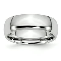 Kobaltni vjenčani prsten veličine 7. Klasični primorski modni nakit Idealni pokloni za žene Poklon iz srca