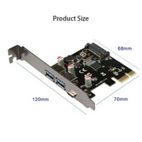 Na USB3. TIP C PROPISAČNA KARTICA USB čvorište za desktop PCIe Riser Card PCI Express Converter Card