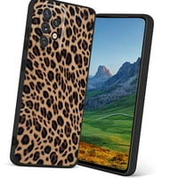 Leopard-telefon za telefoniranje za Samsung Galaxy A 5G za žene Muška Pokloni, Mekani silikonski stil