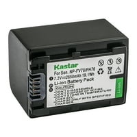 Kastar NP-FH Zamjena baterije za Sony DCR-DVD410, DCR-DVD450, DCR-DVD505, DCR-DVD506, DCR-DVD508, DCR-DVD510, DCR-DVD602, DCR-DVD605, DCR-DVD608, DCR- DVD kamera