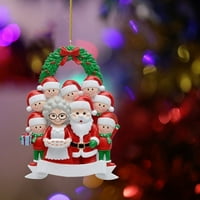 Ornament za šešir personalizirani božićni ukrasi Početna Custom Snjegovinski kućni božićni ukrasi Kućni