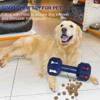 Igračke za pse za agresivne žvakače, netoksične stomatološke kućne ljubimce, teške izdržljive neuništive igračke za pse za srednje velike pses.blue