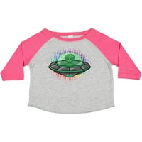 Inktastični svemirski brod smiješni vanzemaljski svemirski poklon mališani dečko ili majica za decu za Toddler