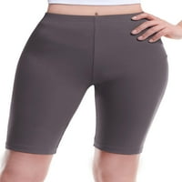 Napravili su Olivia Ženske osnovne čvrste aktivne hlače za bicikliste joge