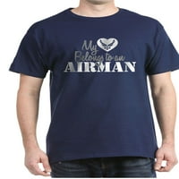Moje srce pripada avionu - pamučnu majicu