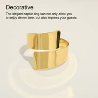 Legura Metalna prstena za salvetu za vjenčanje zabave za ukrašavanje ručnika za ručnik servillero