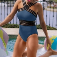 Ocivier Ženske kupaće kostime Predvojni kostimi šuplje kupalište Monokinis