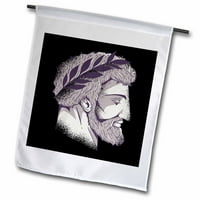 Portretni šef Grčke zeus mitologije vrtna zastava FL-307512-1