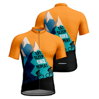 Muški biciklistički dresovi vrhovi kratkih rukava puni patentni zatvarač brzo suhe cestovne biciklističke majice sa džepovima
