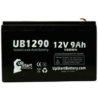 - Kompatibilni radionics D12612V baterija - Zamjena UB univerzalna zapečaćena olovna kiselina - uključuje f do f terminalne adaptere