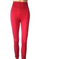 Bilu joga hlače Sportske fitness hlače uske breskve hip joga hlače Istepene hlače ugašene gamaše ženske dugene, crvene boje
