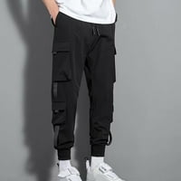 Stamzod New Hip Hop Joggers Teretne hlače Muške harem hlače Multi-džepne trake MAN Sweatpants Streetwear Ležerne prilike muške hlače plus veličine 5xl na klirensu
