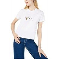 Projekt Ženska pčela Bila sipija grafička majica, Bijela, X-velika