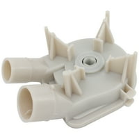 Zamjena pumpe za rublje za Whirlpool 7MLSR8534MQ perilica - kompatibilan sa WP praćom za prapnu pumpu - UPSTART Components brend
